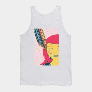 Five of Swords Tank Top